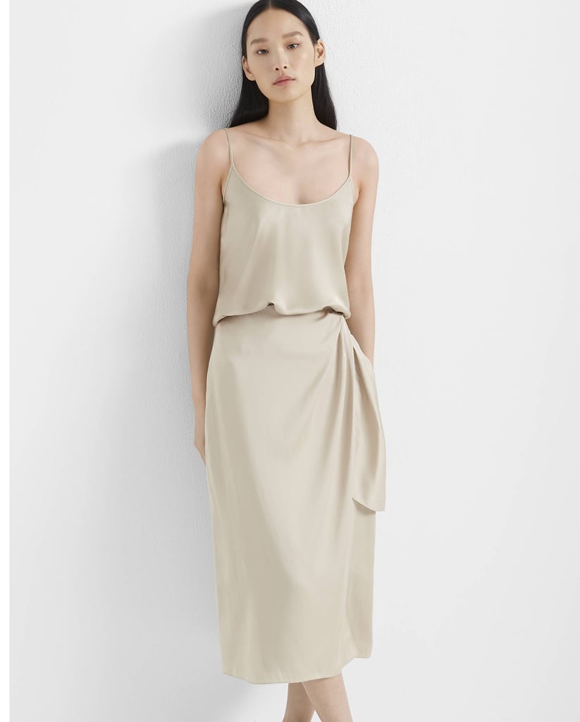 Club Monaco Midi Wrap Skirt