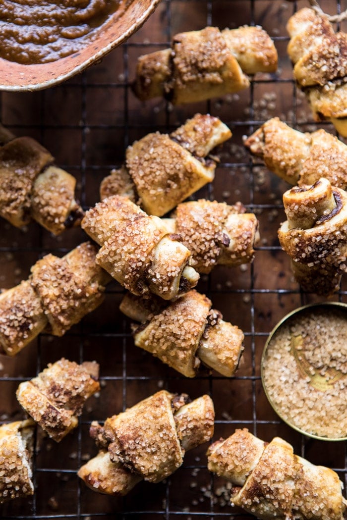 Pumpkin Butter Rugelach Cookies