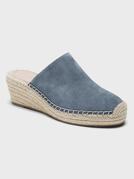 Banana Republic Espadrille Wedge Mule