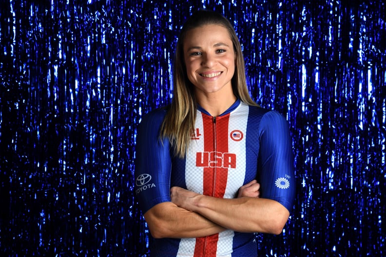 WEST HOLLYWOOD, CALIFORNIA - NOVEMBER 20: Para cyclist Oksana Masters poses for a portrait during the Team USA Tokyo 2020 Olympics shoot on November 20, 2019 in West Hollywood, California. (Photo by Harry How/Getty Images)