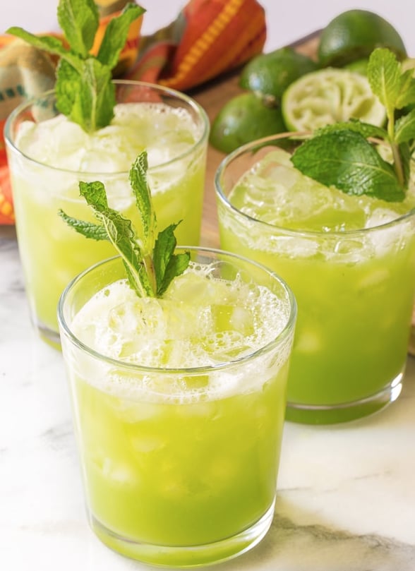Mocktail Recipe: Cucumber Ginger Mint Agua Fresca