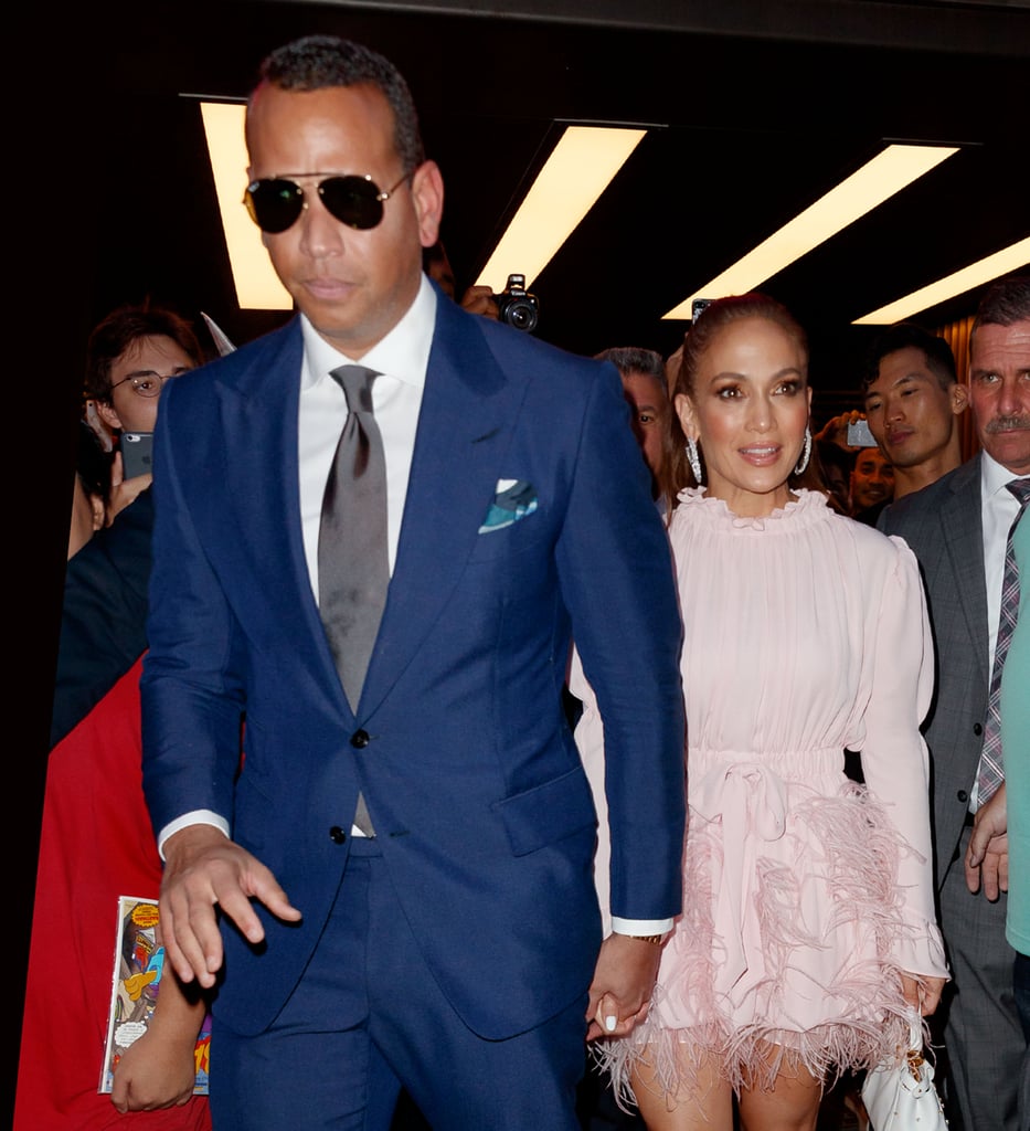 Jennifer Lopez and Alex Rodriguez in NYC August 2018