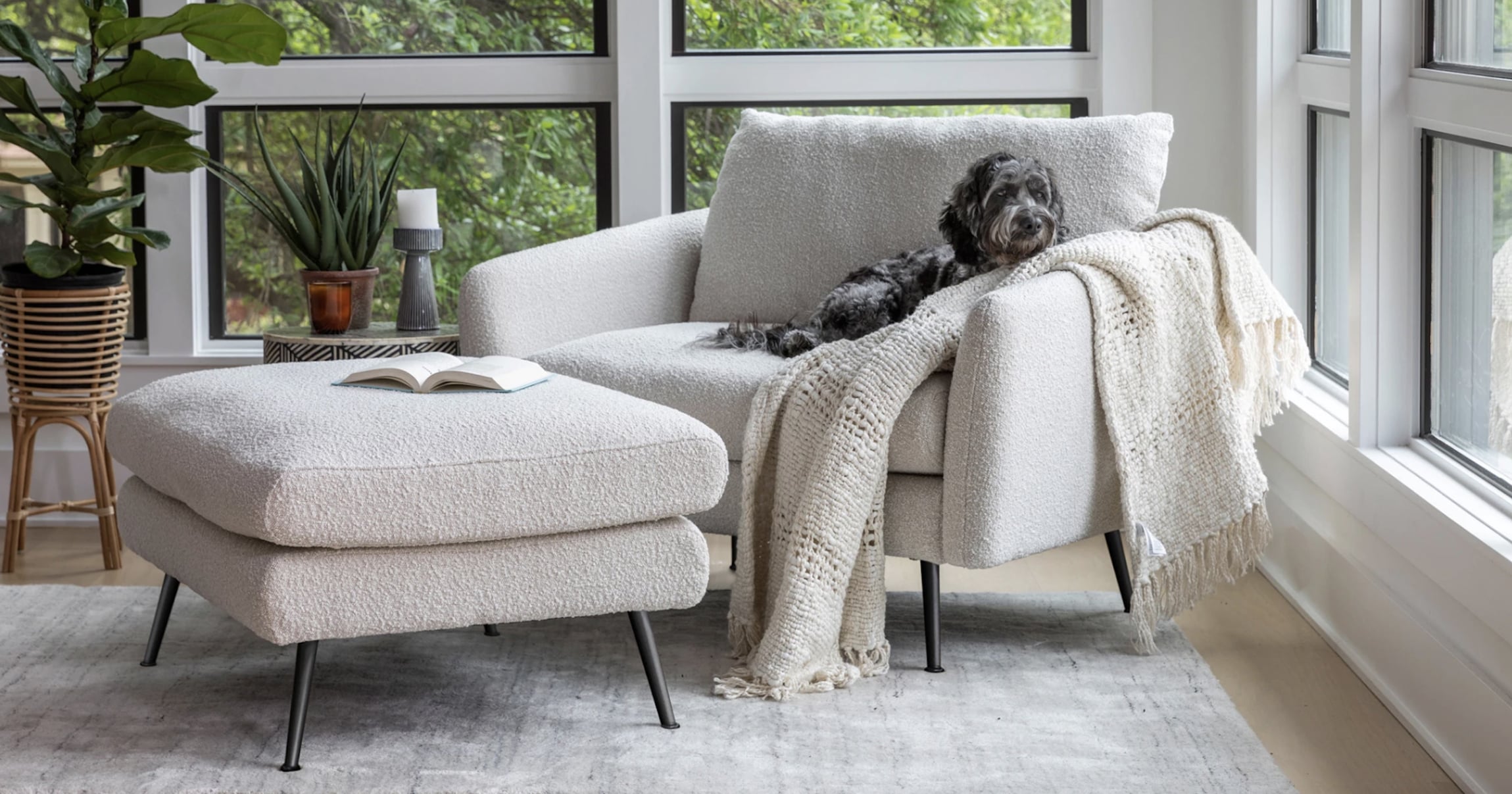 Bouclé Chairs Are the Coziest Home Essential — Shop Our Favorites