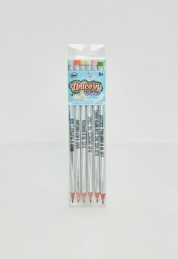 Unicorn Holographic Pencil Set