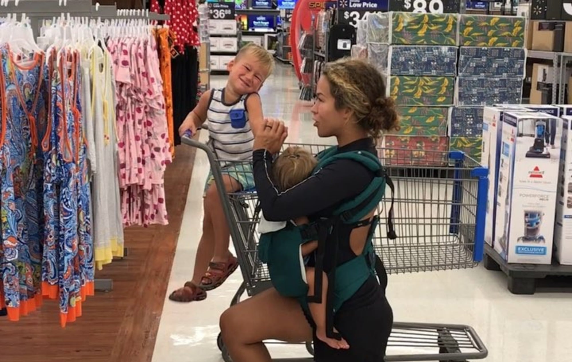 Mom Works Out at Walmart | PS Family