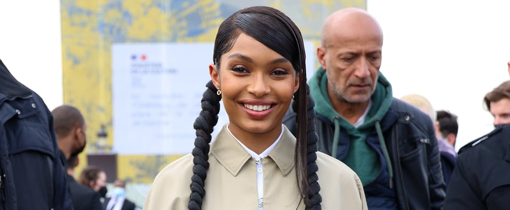 Yara Shahidi Carries 2 Bags at Dior Show in Paris