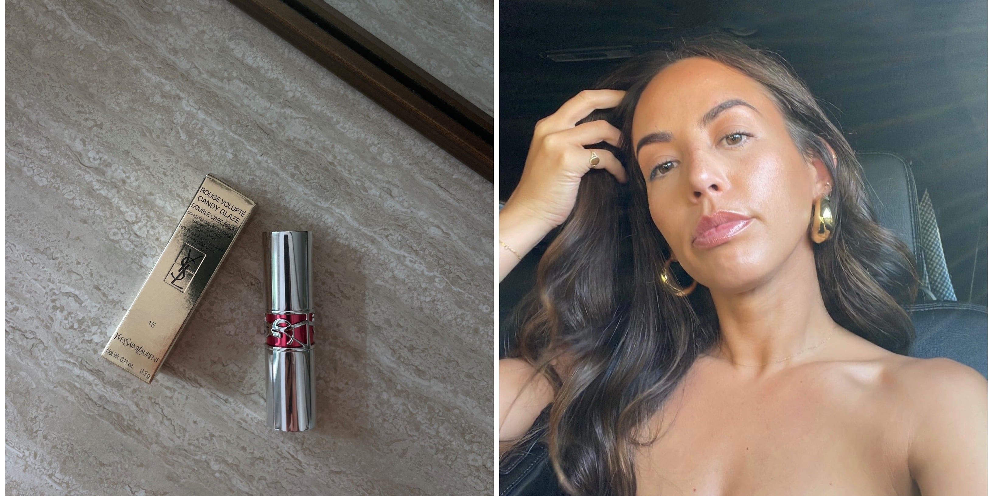 YSL Candy Glaze Lip Gloss Stick Review With Photos - Vimarsana News