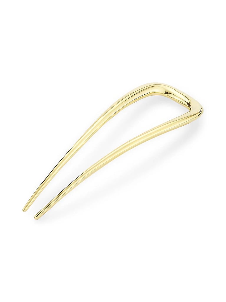 Deborah Pagani Small Sleek Goldplated Hair Pin