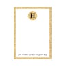 glitzy customized notepad