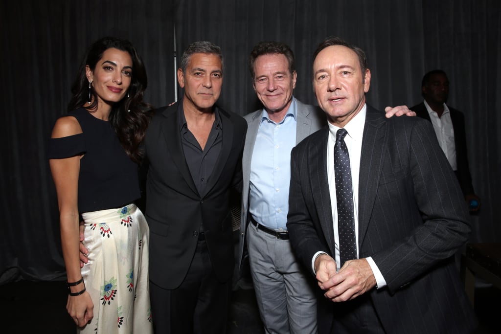 George and Amal Clooney at Hollywood's Night Under the Stars