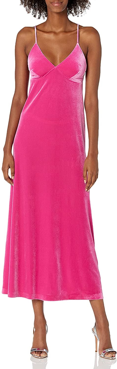 Norma kamali deals velvet dress