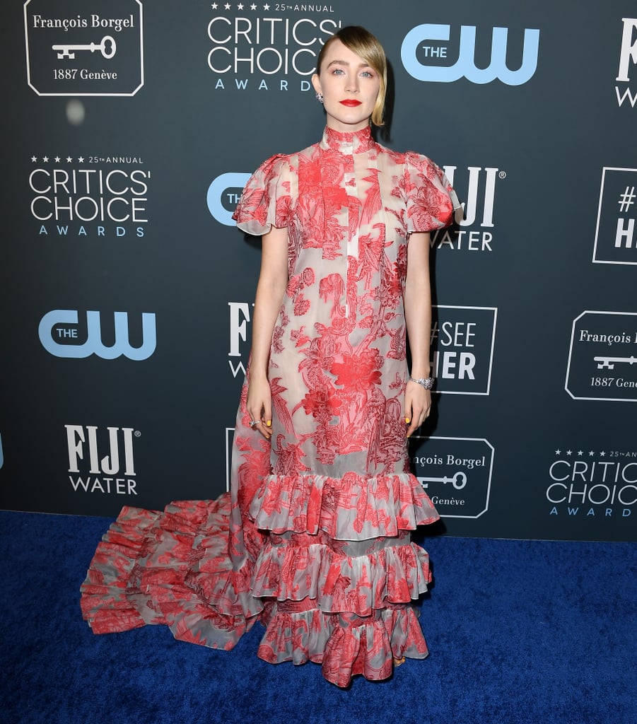 Saoirse Ronan at the Critics' Choice Awards, January 2020