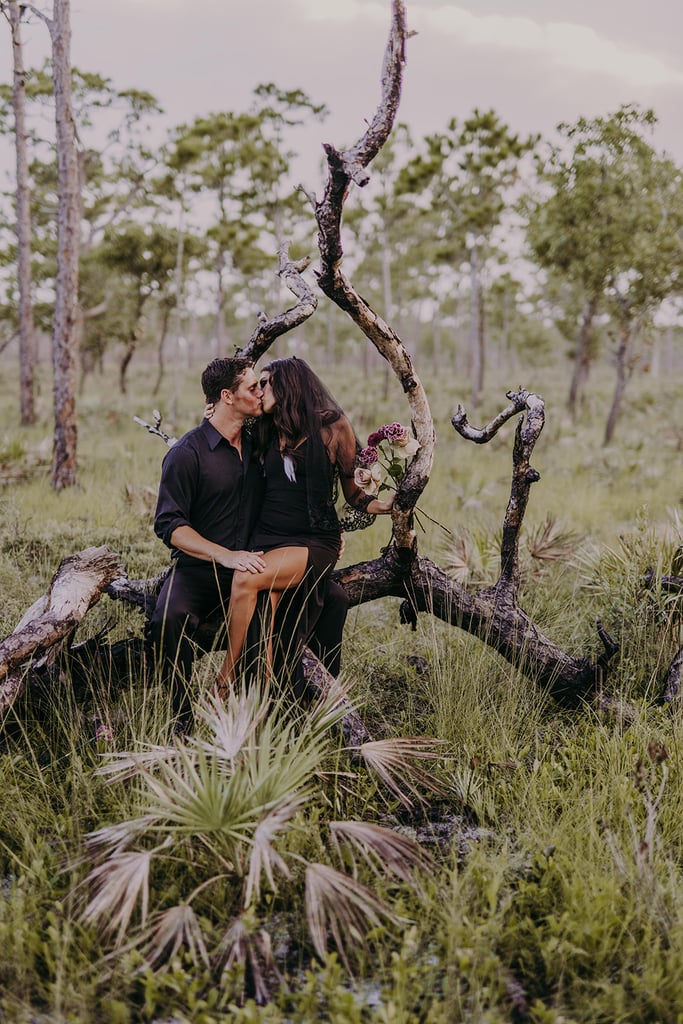 Witch-Inspired Halloween Wedding Shoot​