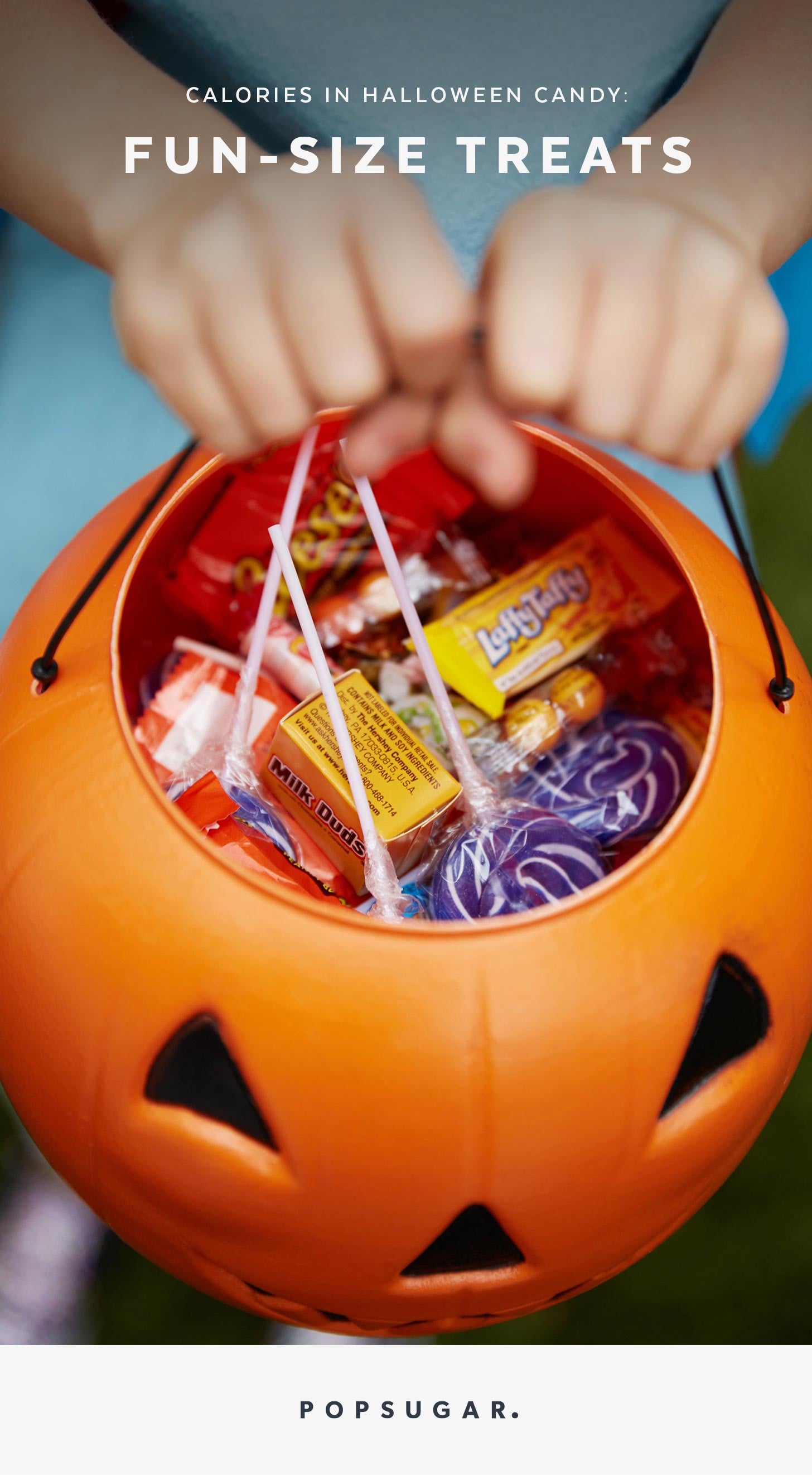 Halloween Candy Calories Chart