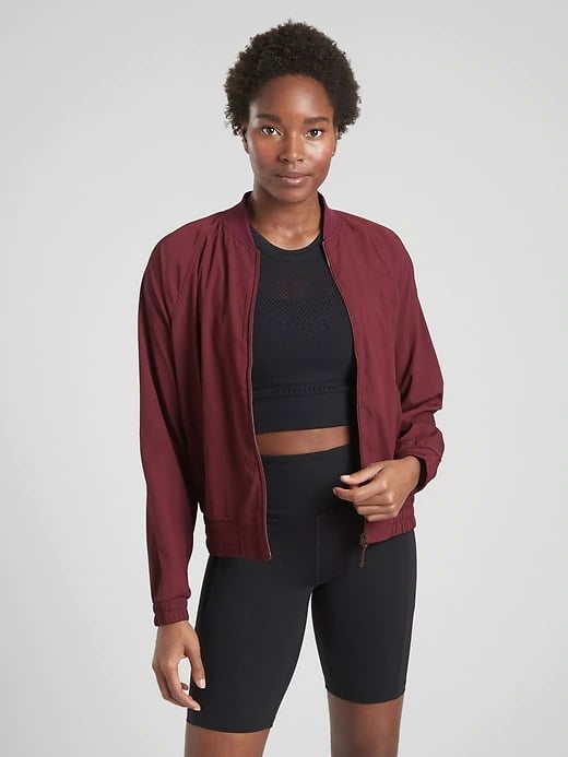 athleta bomber
