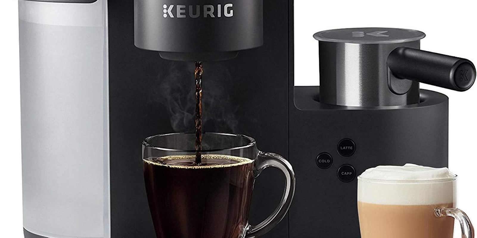Keurig coffee maker online with milk frother
