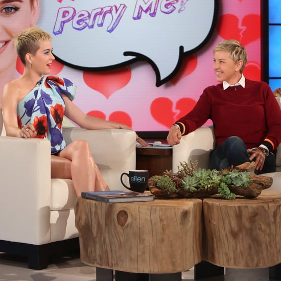 Katy Perry on The Ellen DeGeneres Show May 2017