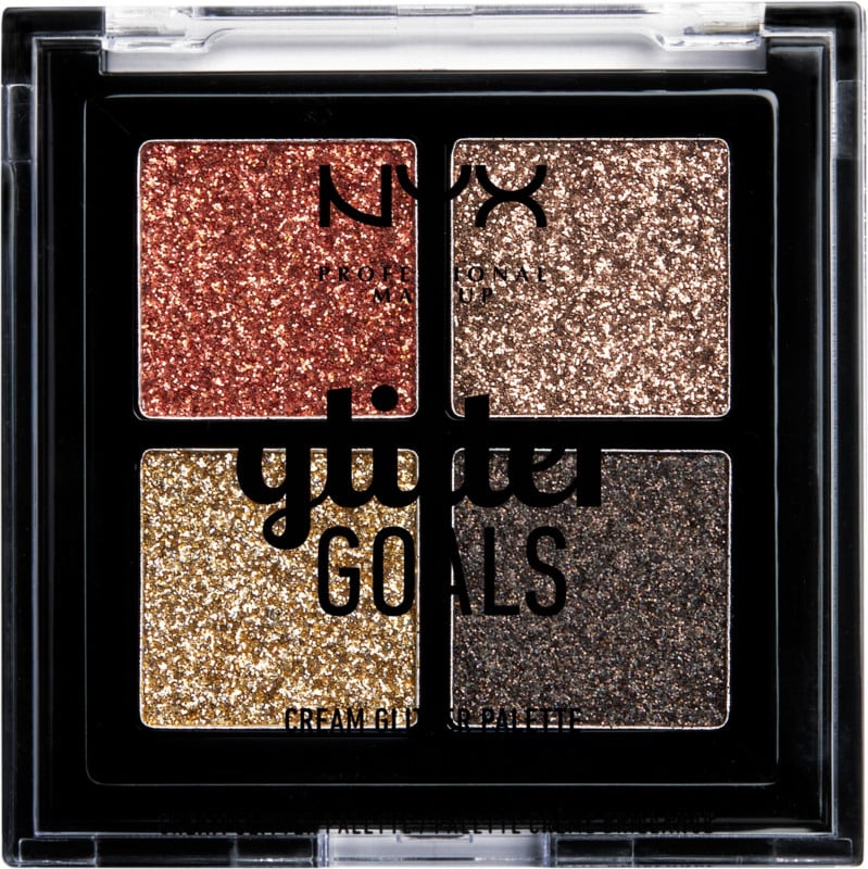 NYX Professional Makeup Glitter Goals Cream Pro Palette