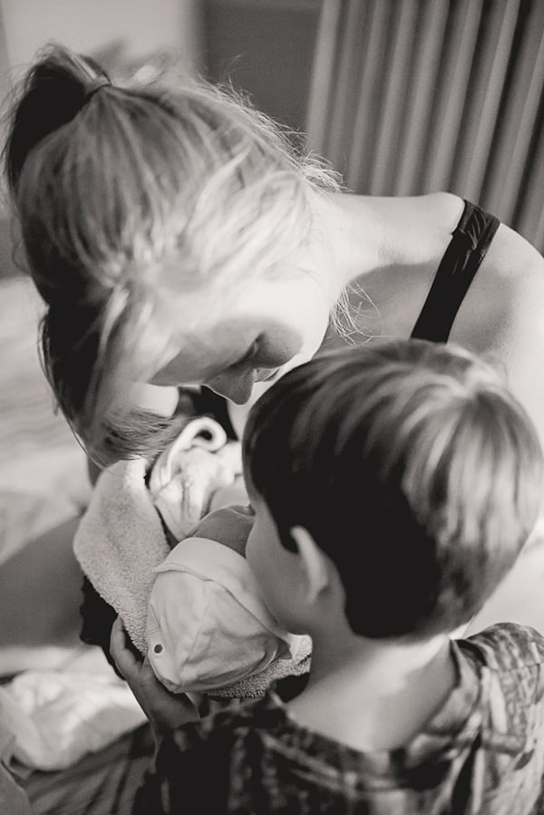 Older Siblings Meeting New Babies