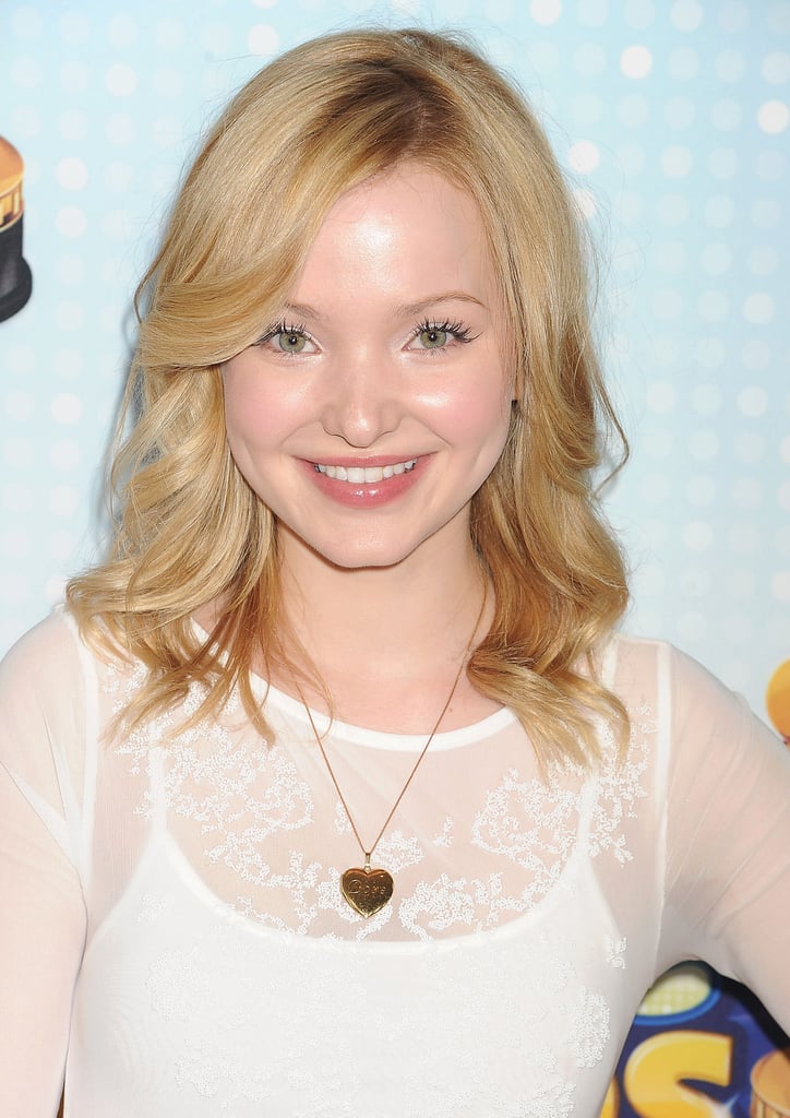 Dove Cameron With a Sideswept Fringe in 2013