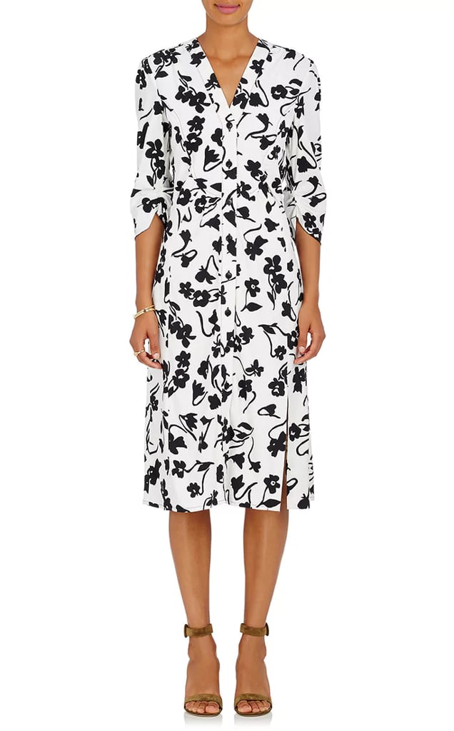 Michelle Obama's Black and White Circle Dress | POPSUGAR Fashion
