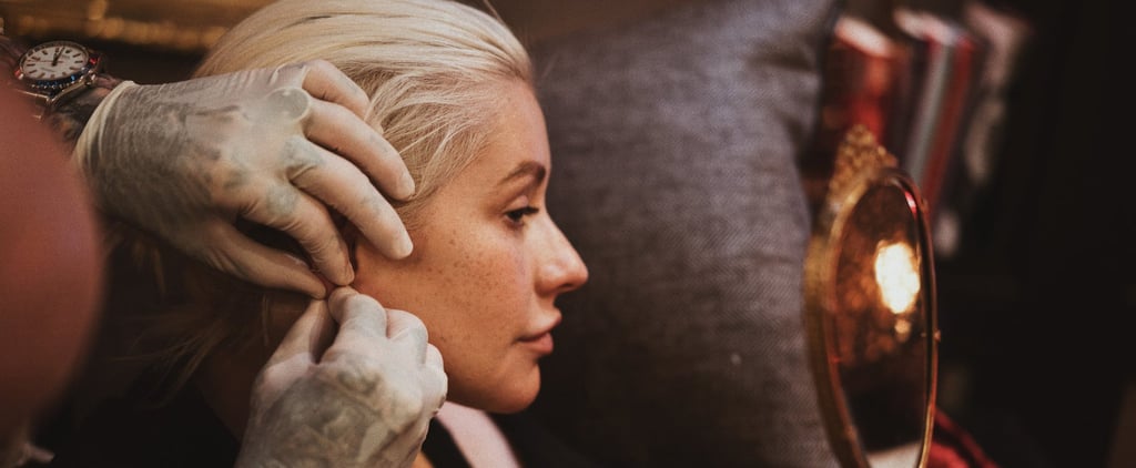 Christina Aguilera No-Makeup Photo April 2018
