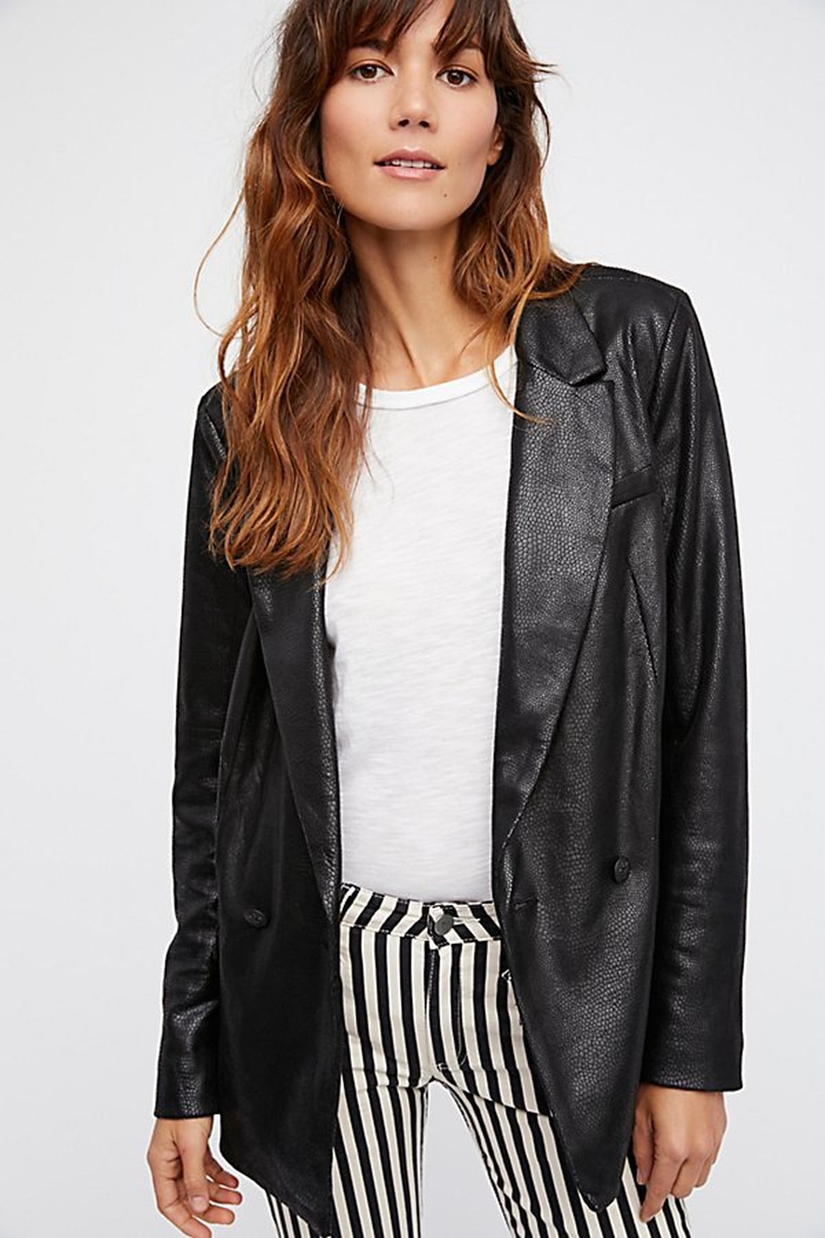 Kendall Jenner R13 Leather Jacket | POPSUGAR Fashion