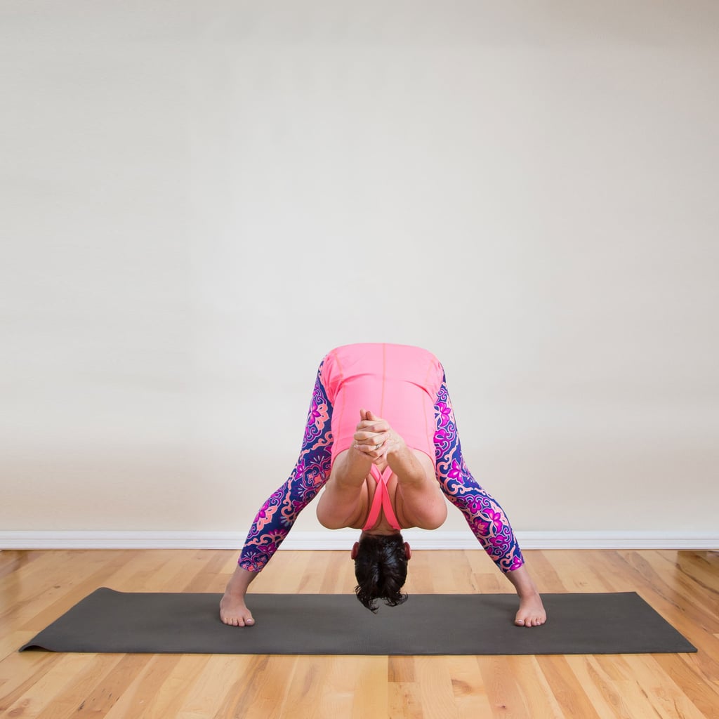 Wide Legged Forward Bend Post Run Stretches Popsugar Fitness Photo 2