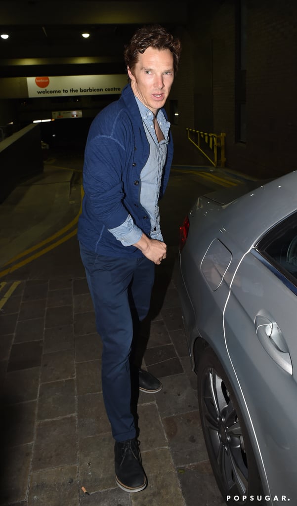 Benedict Cumberbatch Sophie Hunter Date Pictures August 2015