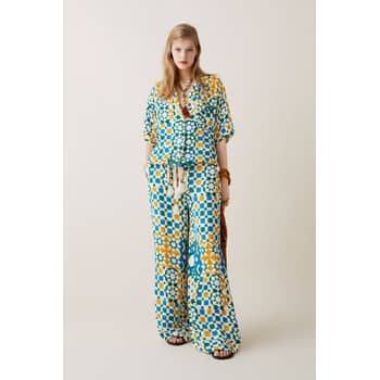 Zara + Limited Edition Zara Studio Pareo Trousers