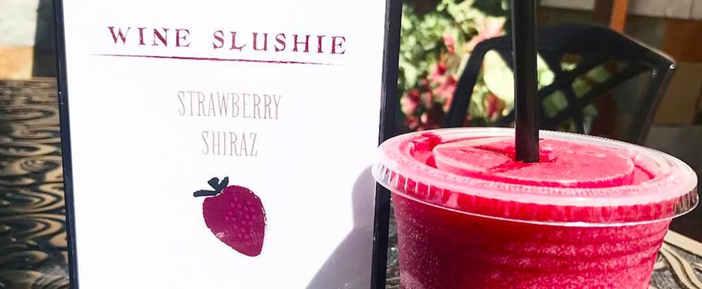Red Wine Slushie at Amorette's at Disney Springs