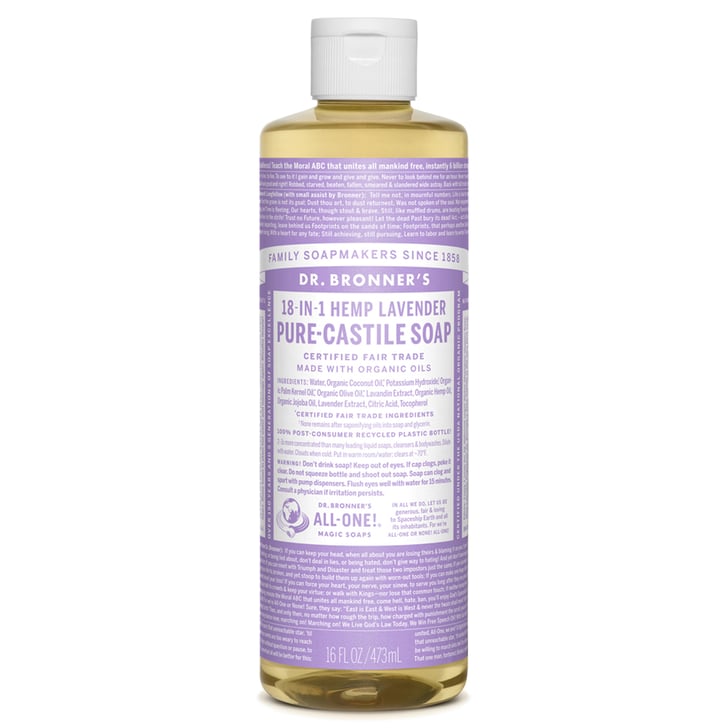 Dr. Bronner's Pure Castile Soap Lavender (11) EWG Rating 1 A Best Safe Makeup Products