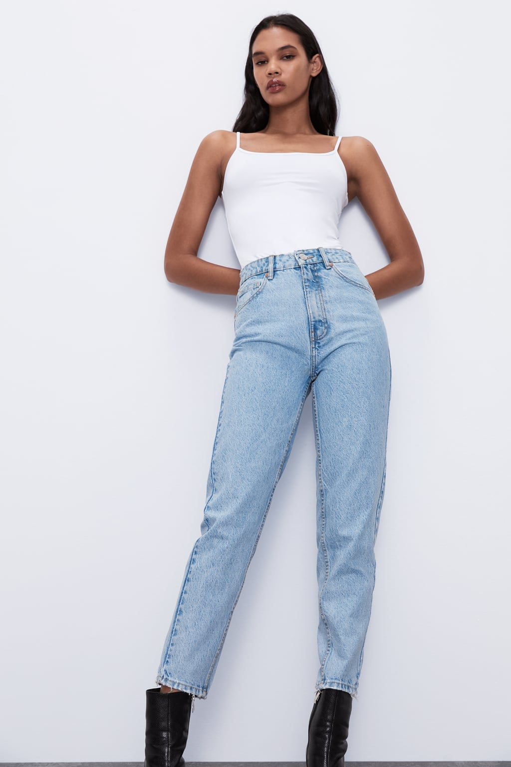 zara mom jeans 2020