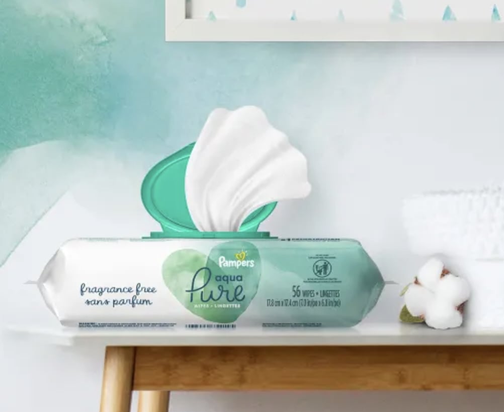 Pampers Pure Wipes