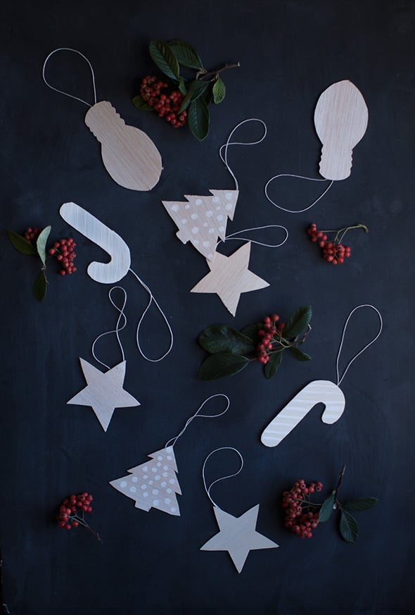 DIY Blasa Wood Ornaments