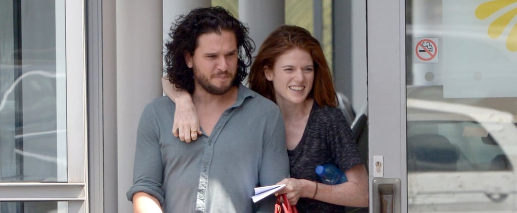 Newlyweds Kit Harington and Rose Leslie Look So Happy While Car Shopping in London