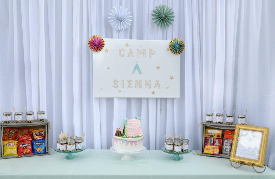Outdoor Camping Birthday Party Ideas
