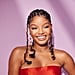 Halle Bailey Re-Creates Ariel's Costume Perfectly in the New 