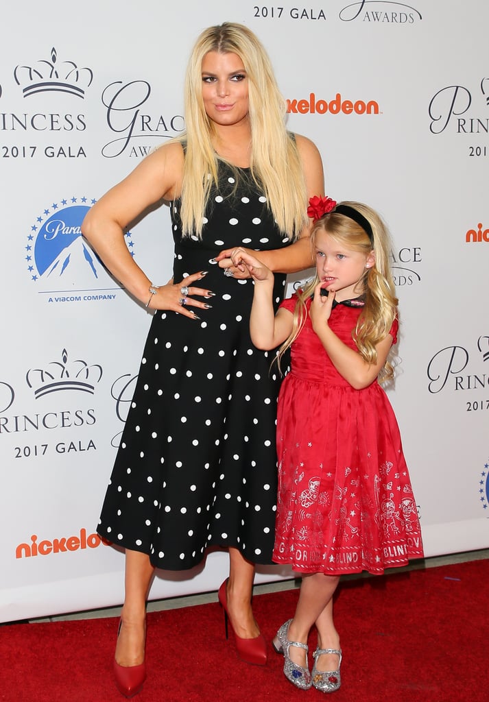 Jessica Simpson And Her Daughter With Princess Charlene Popsugar