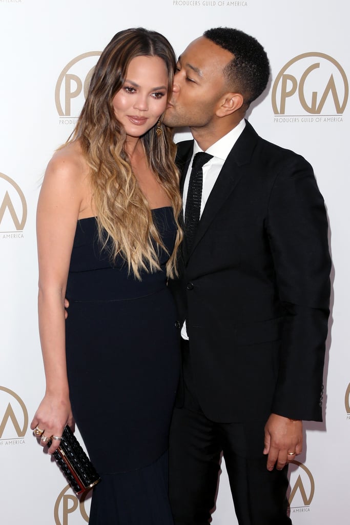 Chrissy Teigen and John Legend Producers Guild Awards 2017