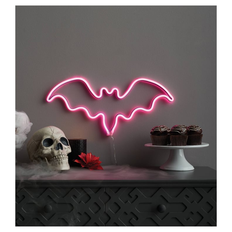 Faux Neon Bat