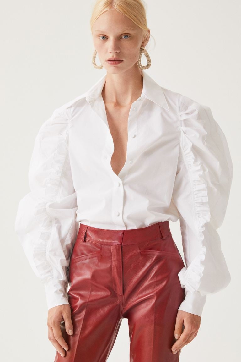 Voluminous Cotton Shirt