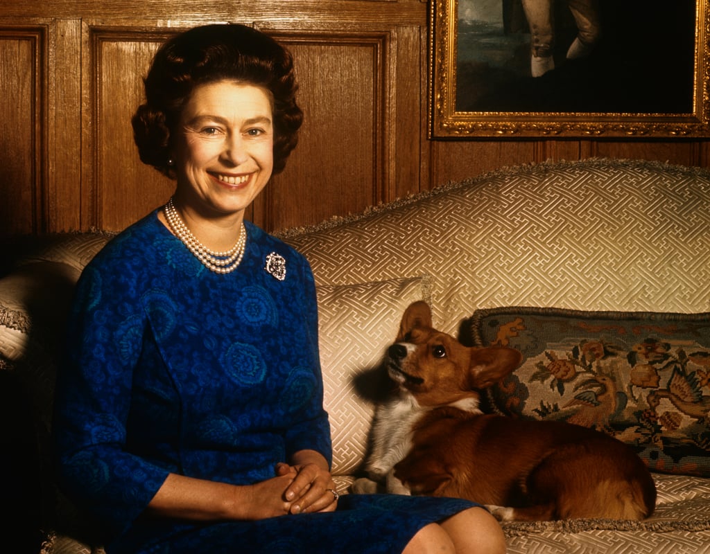 Queen Elizabeth II's Neutral Makeup in 1970