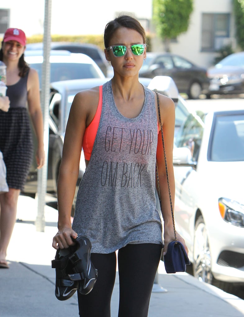 Jessica Alba's Healthy Habits Pictures