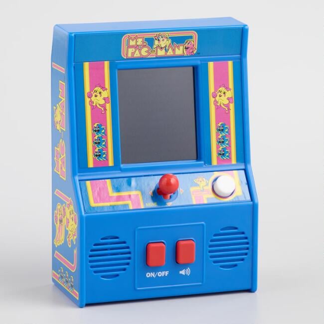 Ms. Pac Man Handheld Arcade Game Useful Gifts For Men POPSUGAR