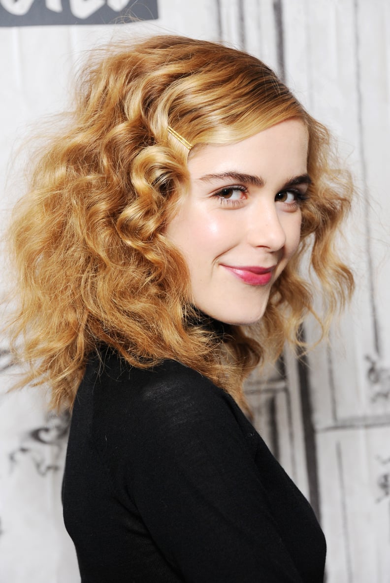 Kiernan Shipka at a Press Event in 2017