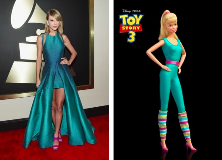 Taylor Swift is kind of a dead ringer for Barbie, right?