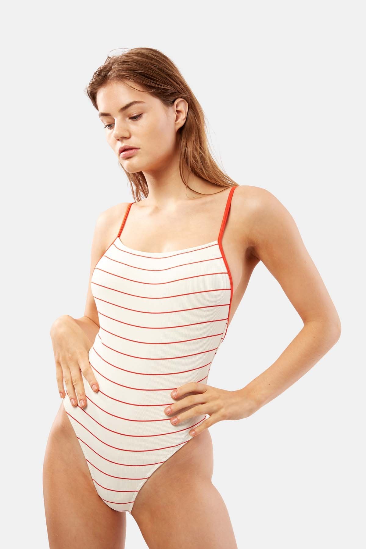 Solid and striped online chelsea one piece