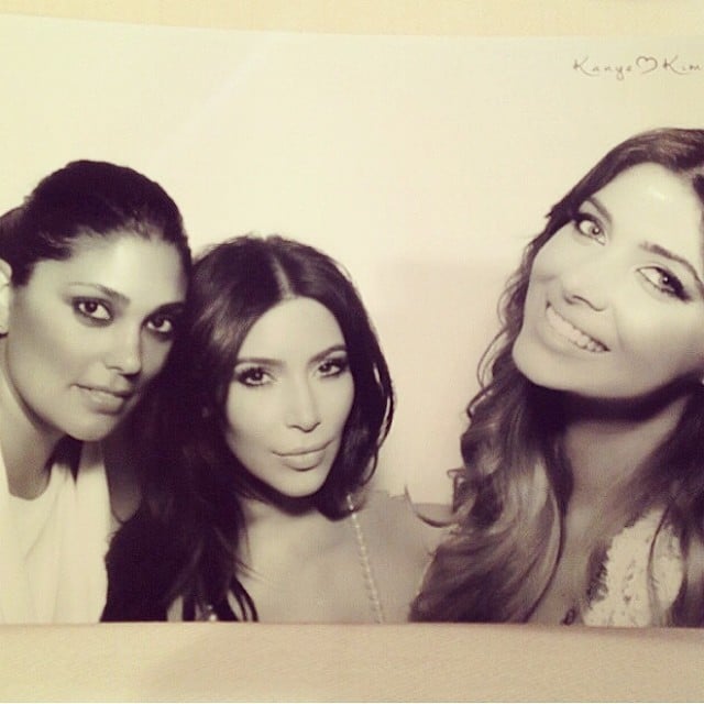 Designer Rachel Roy and Brittny squeezed in for a photo with Kim.
Source: Instagram user kimkardashian