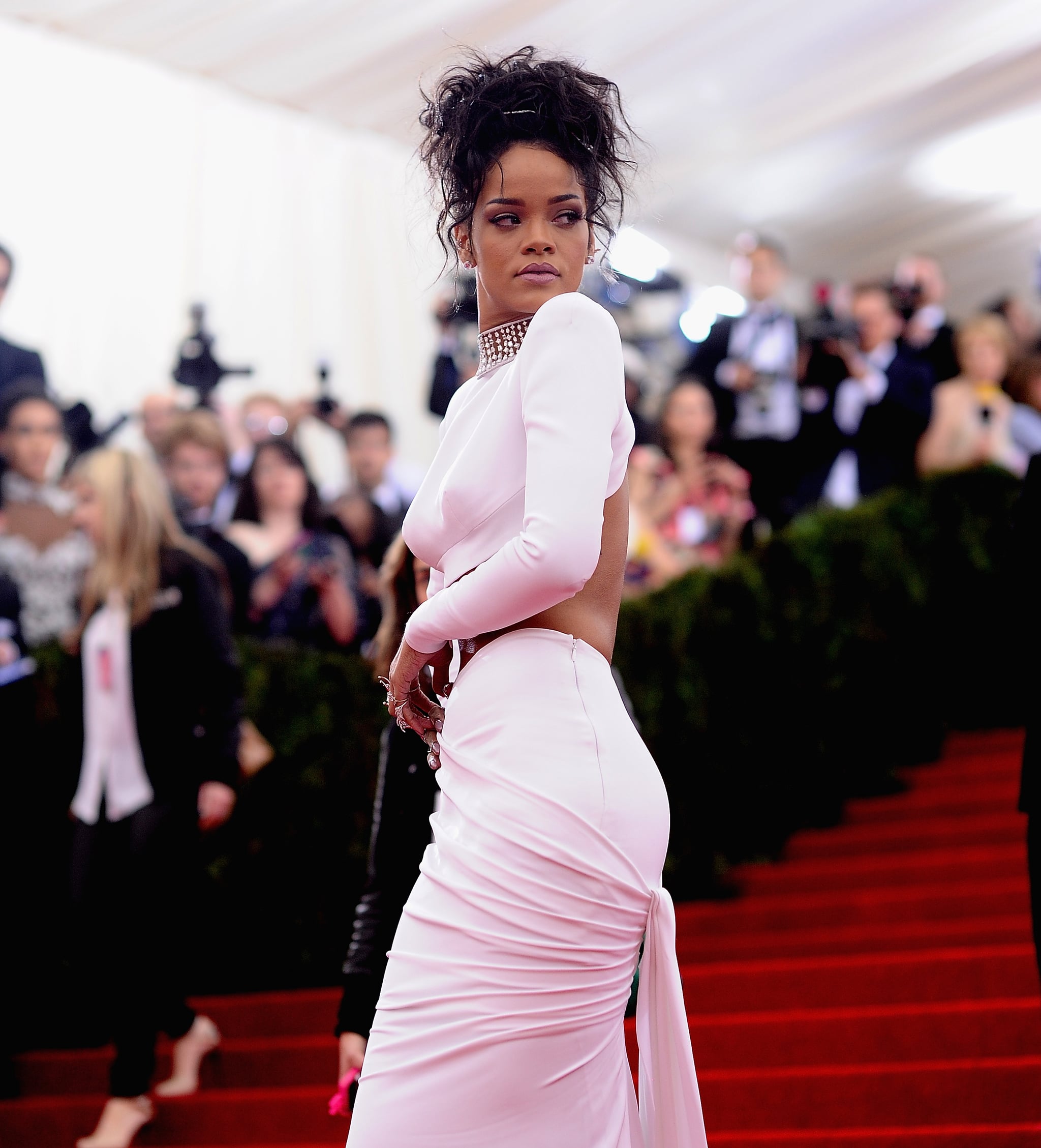 Rihanna At The Met Gala Pictures Popsugar Middle East Celebrity And Entertainment